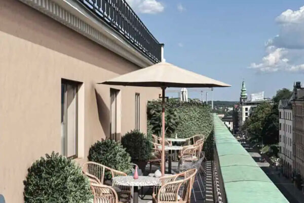 Terass, vy mot öster